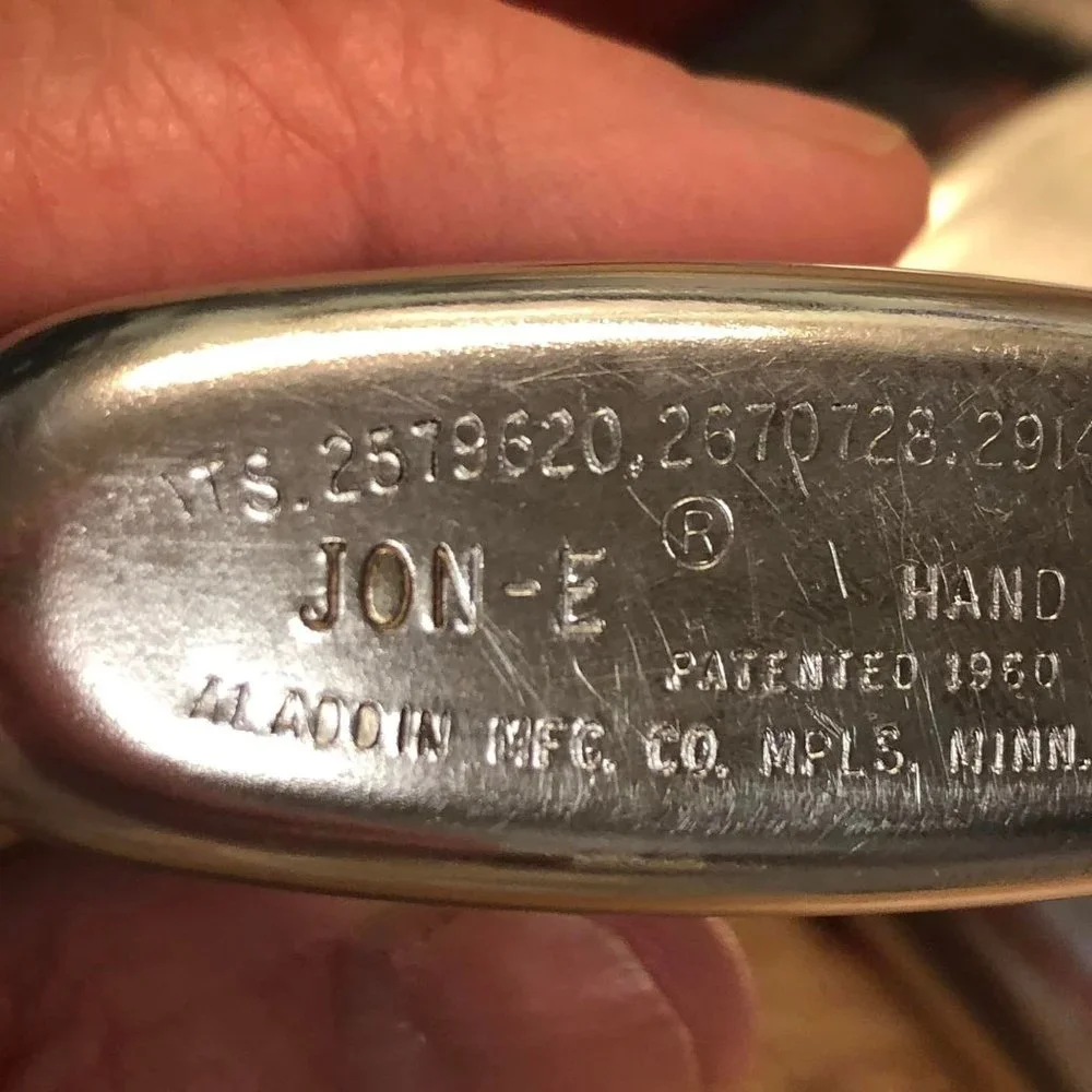 2 ALADDIN Hand Warmers with Drawstring Bags JON-E Stainless Steel - Picture 5 of 6